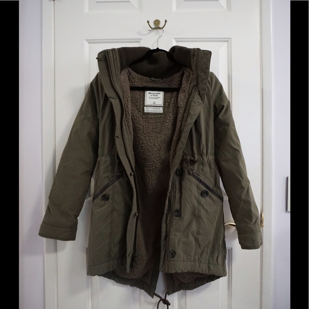Abercrombie & Fitch Utilitarian Coat (worn 1x)